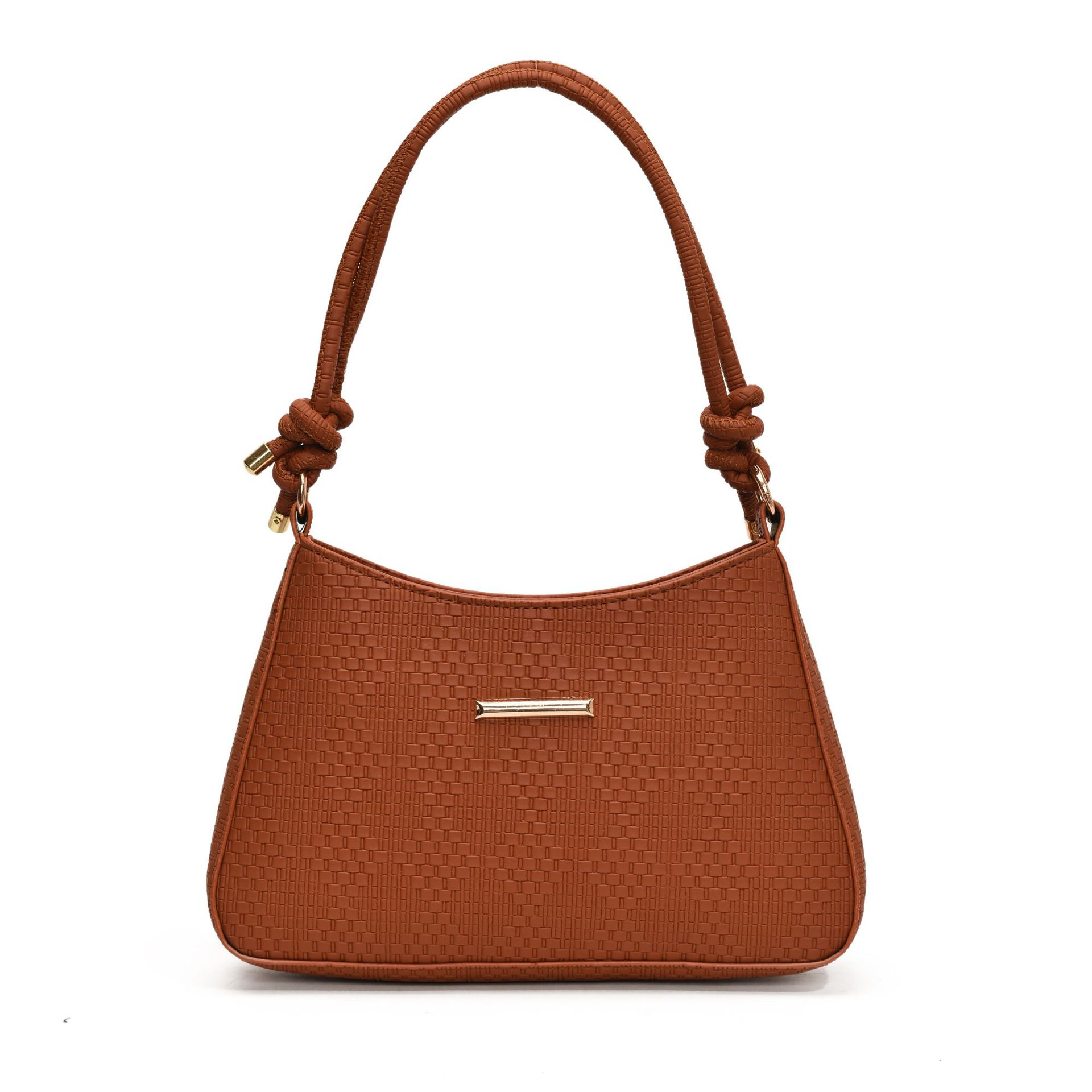Bolso de axila de nicho de alta gama para mujer 2024 nuevo bolso de moda para mujer retro todo fósforo bolso diagonal de un solo hombro para mujer