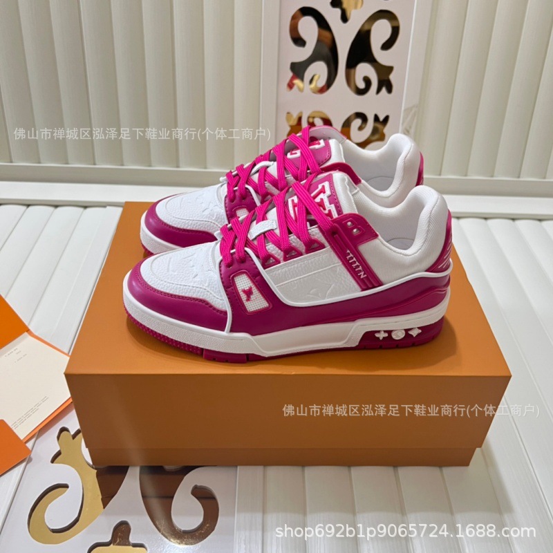 2026 casa de burro blanco zapatos de skate de cemento pareja de moda universal zapatos casuales viejos zapatos de cuero blanco con suela gruesa baja