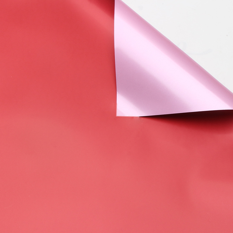 Papel de embalaje de flores de dos colores, papel de oro, papel de regalo de flores, papel de embalaje de flores