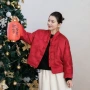 保暖冬季新品显瘦棉服