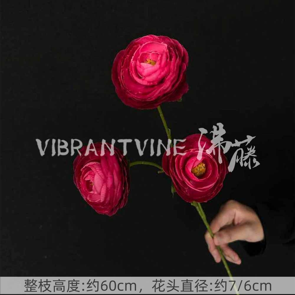 Rose red thousand-layer lotus