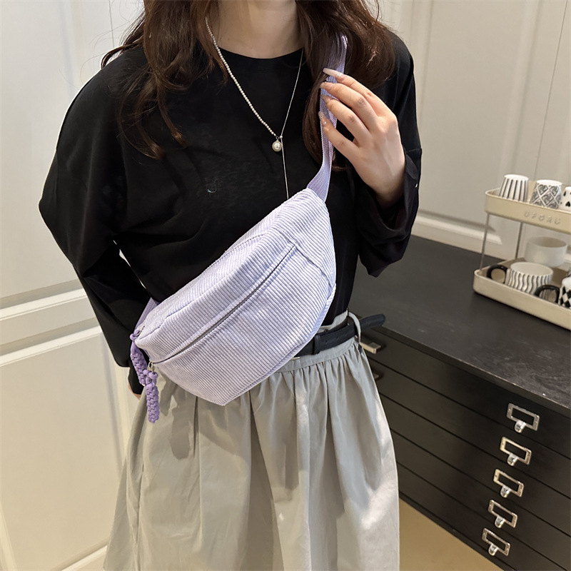 Hermoso bolso de cintura de moda versátil 2026 verano versátil nuevo bolso de hombro de mujer viaje diario bolso de mochila ligero