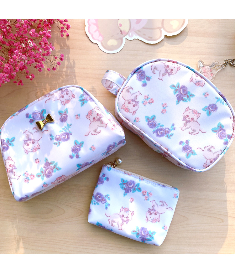 Cute Cartoon Fruit Pvc Square Makeup Bags display picture 2