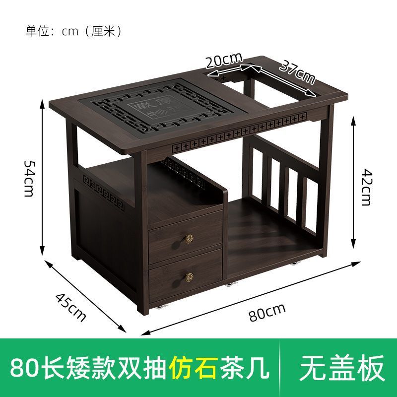 mesa de té móvil de alta calidad mesa de té pequeño carro de té sala de estar mesa de té set hervidor de agua automático todo en uno