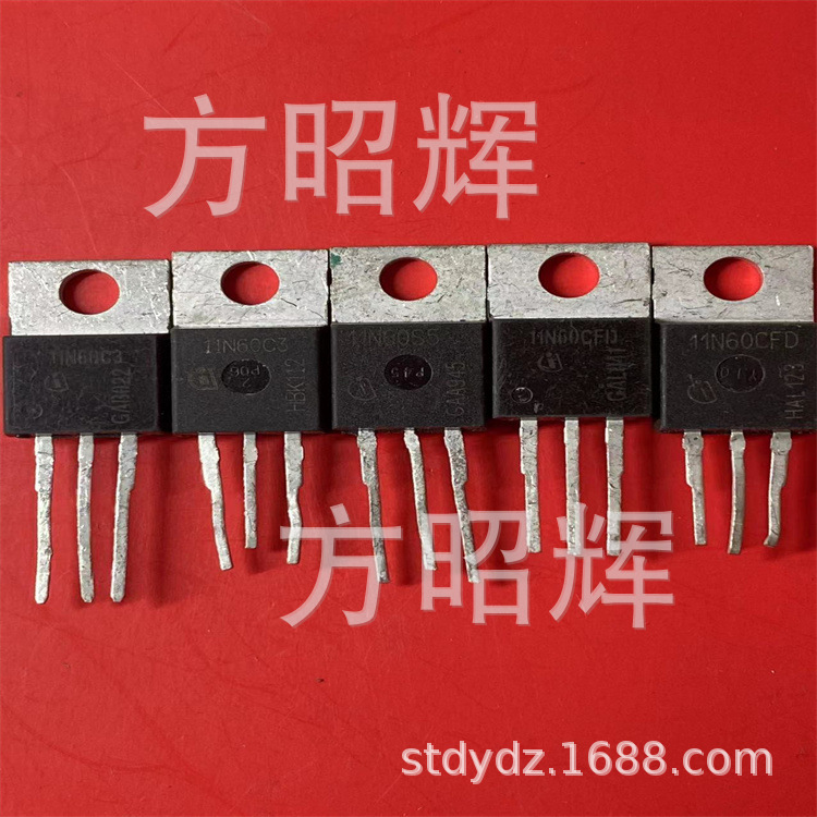 低价拆机场效应管11N60C3,11N60S5,11N60C2,11N60CFD电脑自动全测