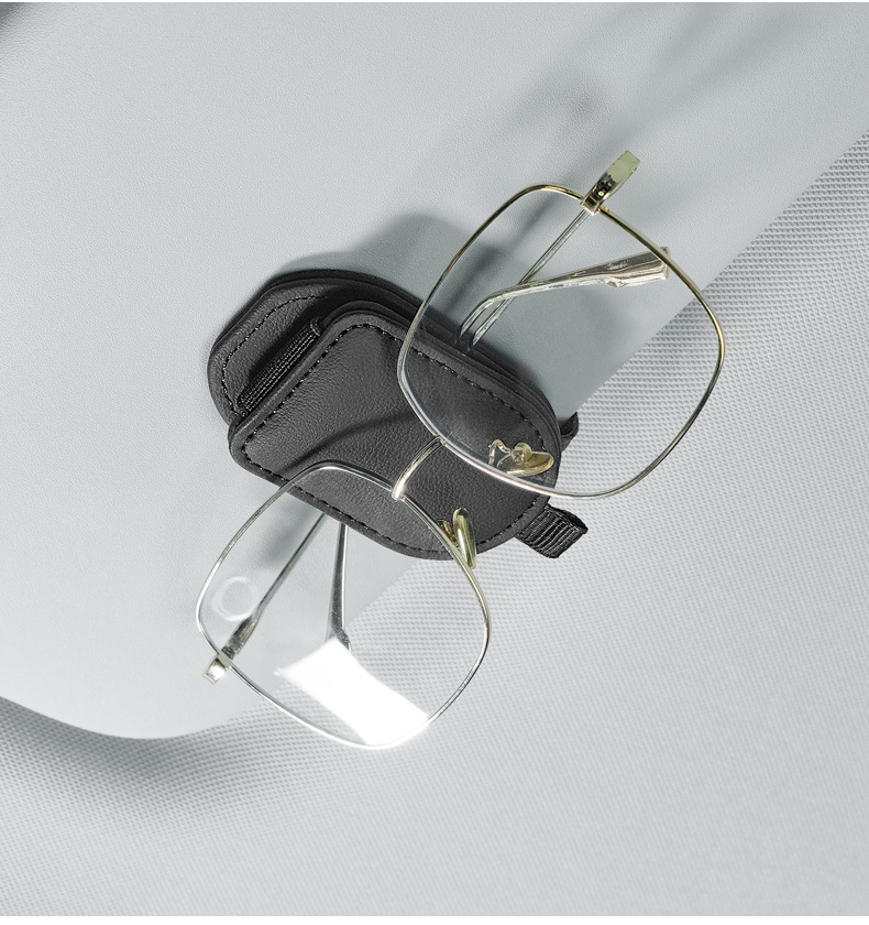 Cross-border car glasses clip bill clip super storage multi-color optional perfect solution to the problem of debris placed in the car