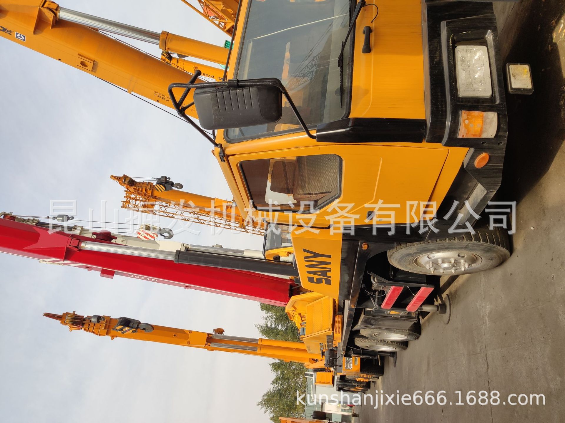 二手三一25吨汽车吊  sany25c汽车吊