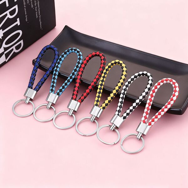 Creative woven keychain