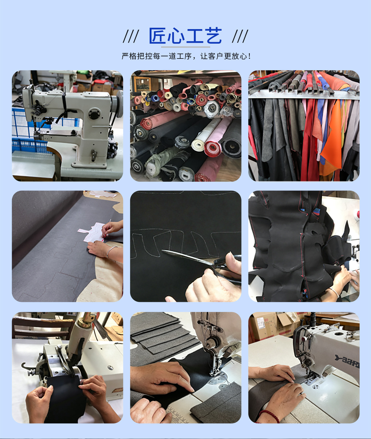 Car Leather Hand-Stitched Steering Wheel Cover Manufacturer Wholesale Cross-Border Hand-Stitched Handlebar Cover Suede Steering Wheel Cover Bc-011