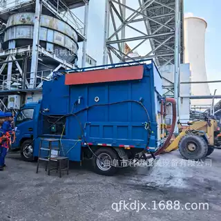 辽宁锦州电厂粉煤灰负压吸灰车XWZF 拉粉煤灰移动hi车载式气力吸