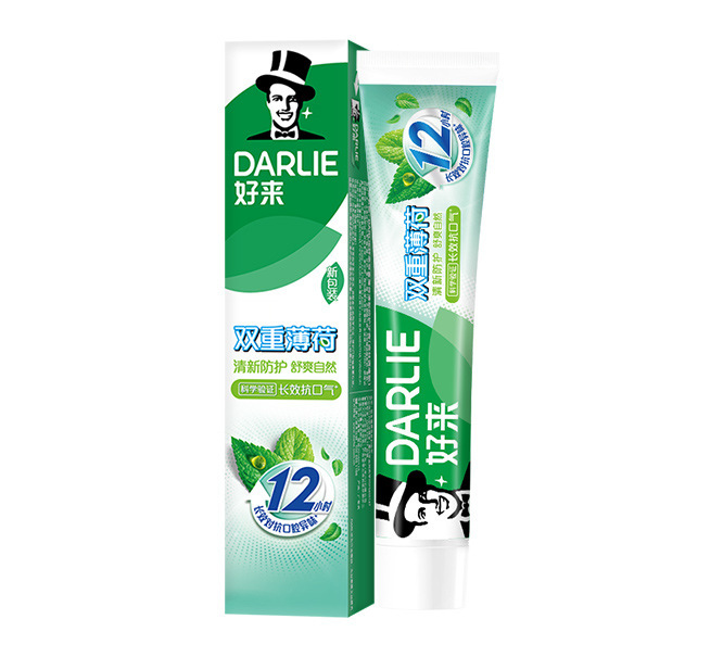 好来原黑人牙膏50g/90g/120/225g双重薄荷系列清洁一件代发批发|undefined