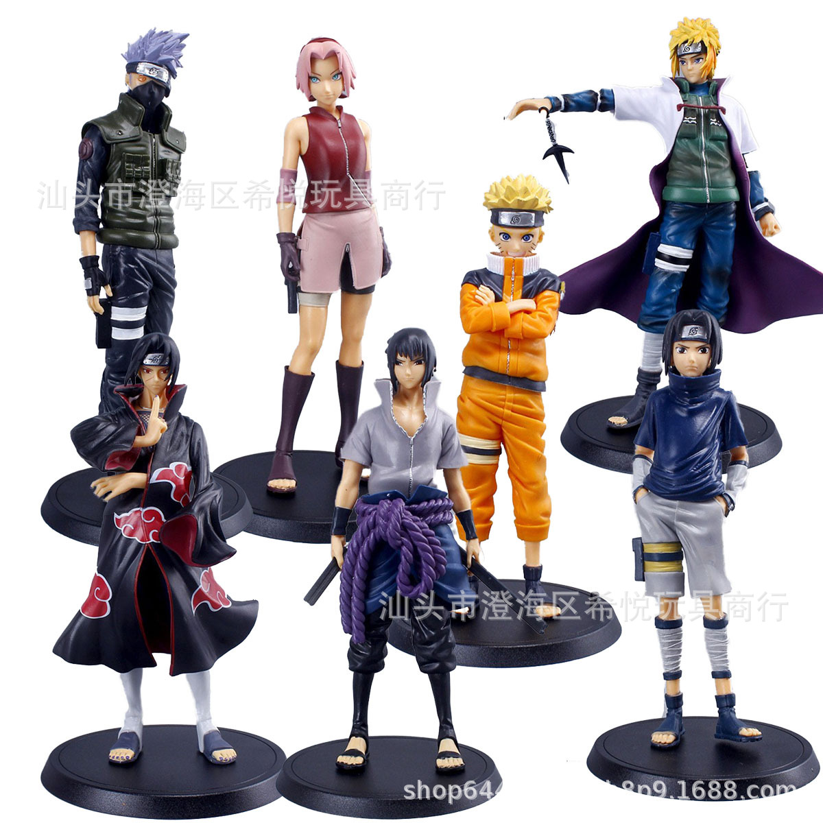 Naruto series surrounding model swing
