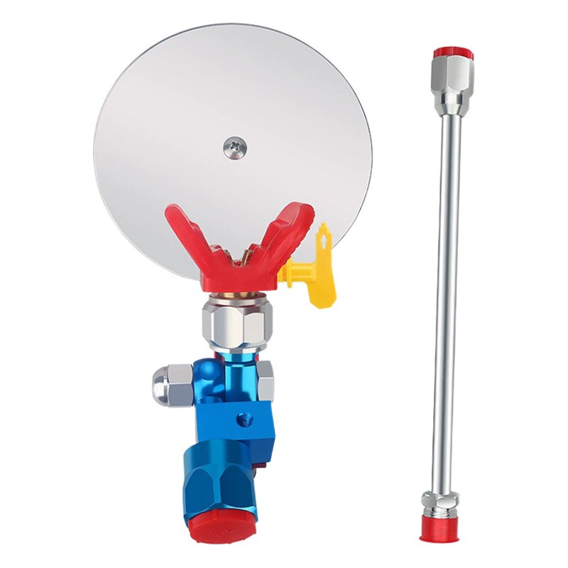 Безвоздушное распылительное покрытие цветоразделительная перегородка анти-брызг для обрезки волшебная универсальная головка вращающегося дула