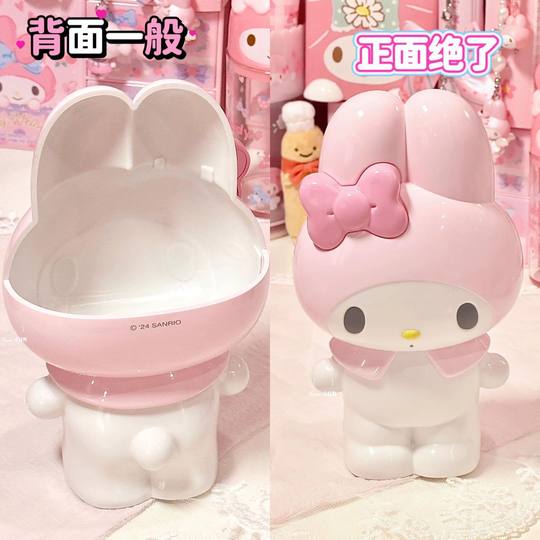 Sanrio HelloKitty Pen Case Stationery Meruti Cosmetic Brush Storage Case Desktop Storage Ornaments Gift