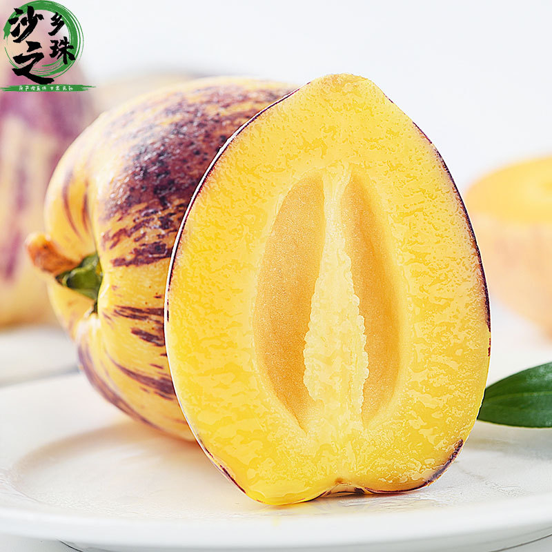 民勤沙漠黄肉人参果代发现摘新鲜水果圆整箱孕妇低糖包邮甘肃特产