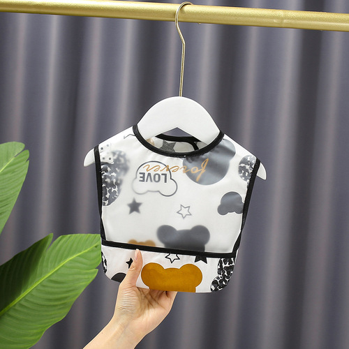 Baby bibs for eating and drinking, sleeveless and breathable summer baby bibs, bibs, children's smocks