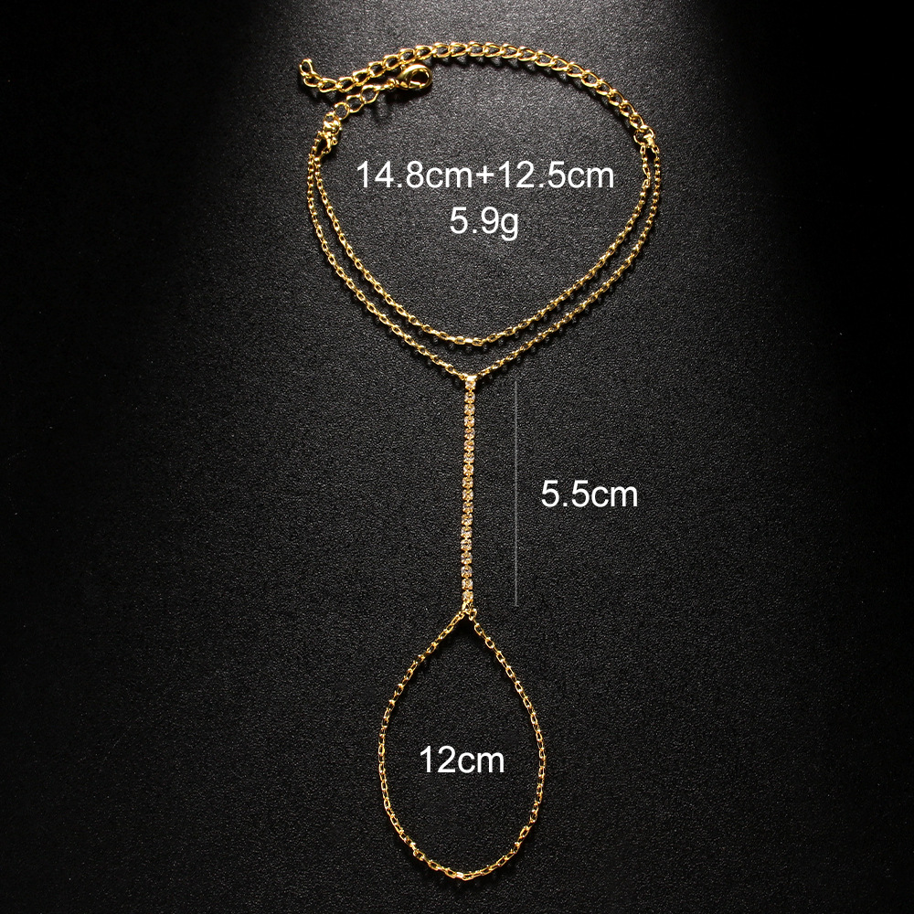 Women's Bohemian European And American Rhinestone Bracelet