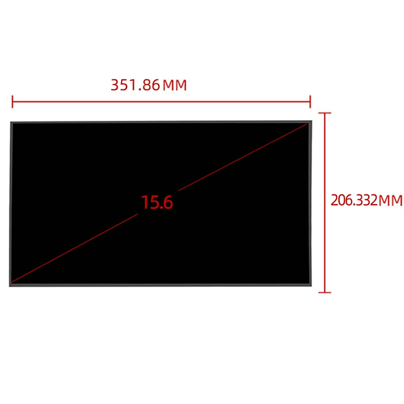 15,6-дюймовый LCD-экран новый EDP складной сзади IPS 1920x1080 рекламная машина коммерческое дисплейное оборудование дисплей