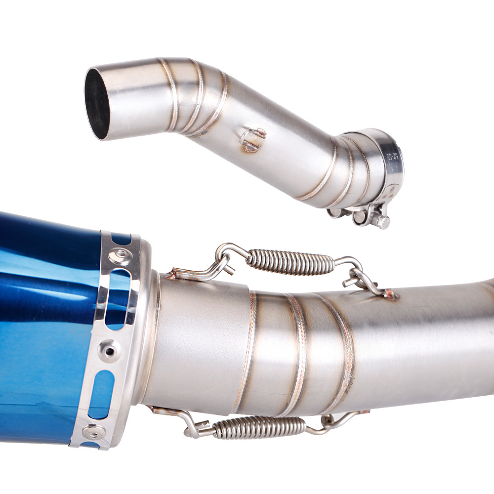 Suitable for Honda CB400F exhaust pipe modified stainless steel middle section CB400X modified exhaust non-destructive direct installation