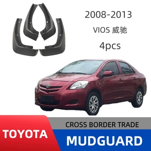 08-13 Vios, Yaris 4-Dr Sedan 2006~2013 üçün dəri təkər qanadı