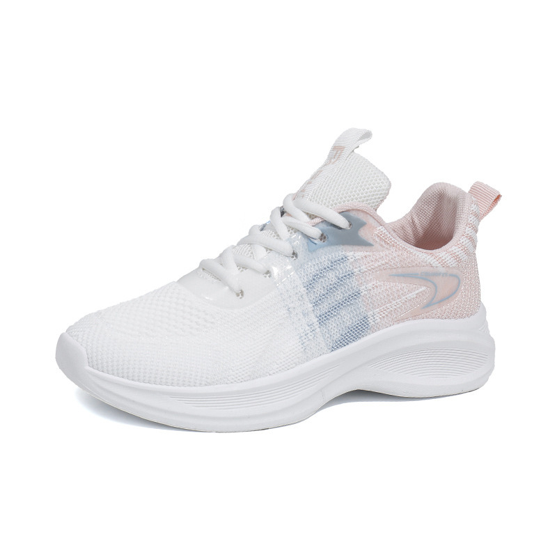Zapatos de mujer transfronterizos al por mayor otoño nuevos zapatos de correr casuales de estudiantes ligeros con suela blanda zapatos deportivos de viaje diarios