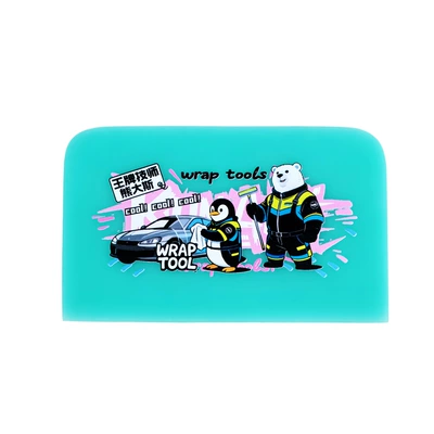 Car cleaning tools Tool, Car Wrap Scraper, Tpu - tiffany-large-size-12cm