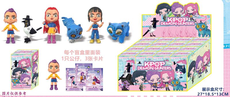 跨境 猎魔女团手办公仔明星拆拆乐摆件周边游戏公仔盲袋盲盒|undefined