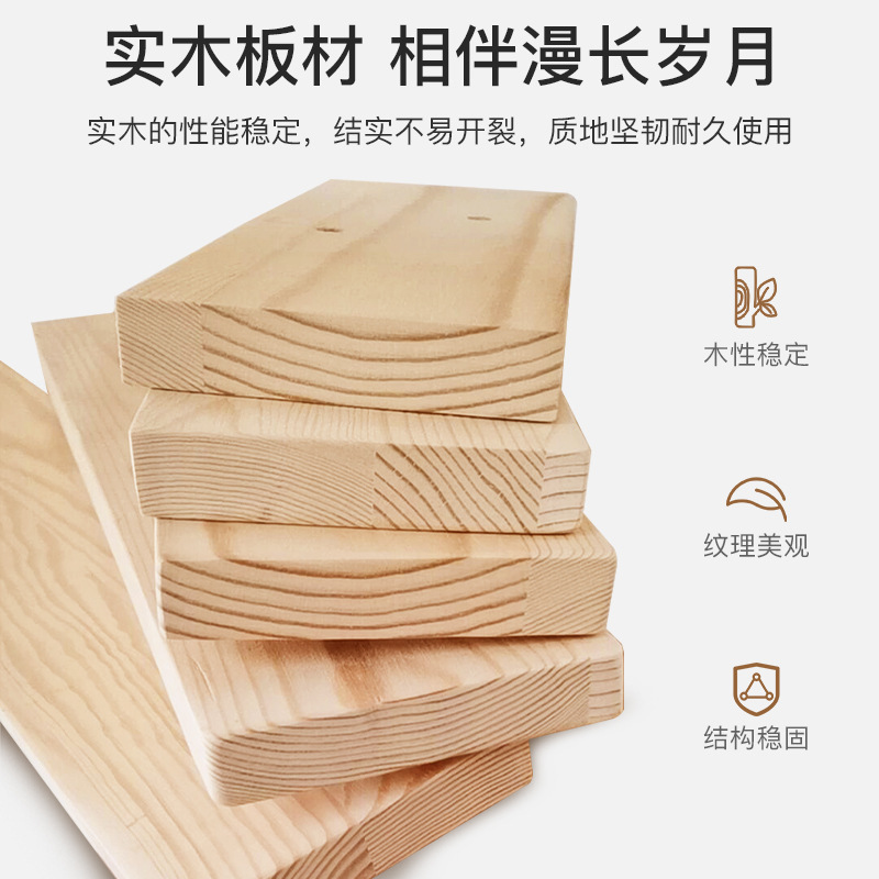 Cama plegable solo hogar madera maciza cama simple alquiler habitación doble cama de hierro reforzado siesta para adultos 1,2 m cama pequeña