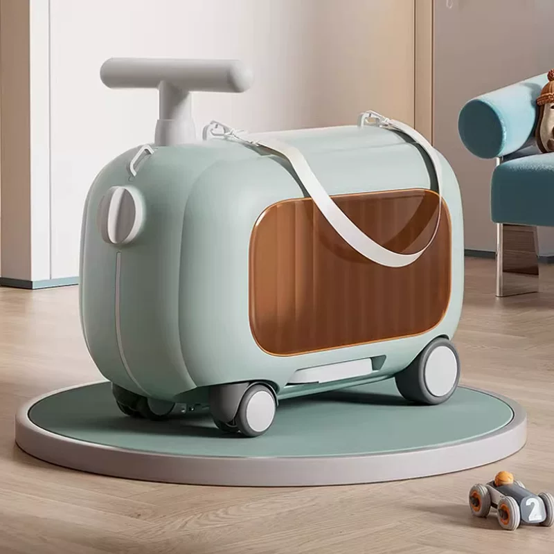 Suitcase with seat
