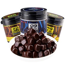 韩国进口LOTTE乐天黑巧克力豆56%72%82%休闲零食品小吃86g