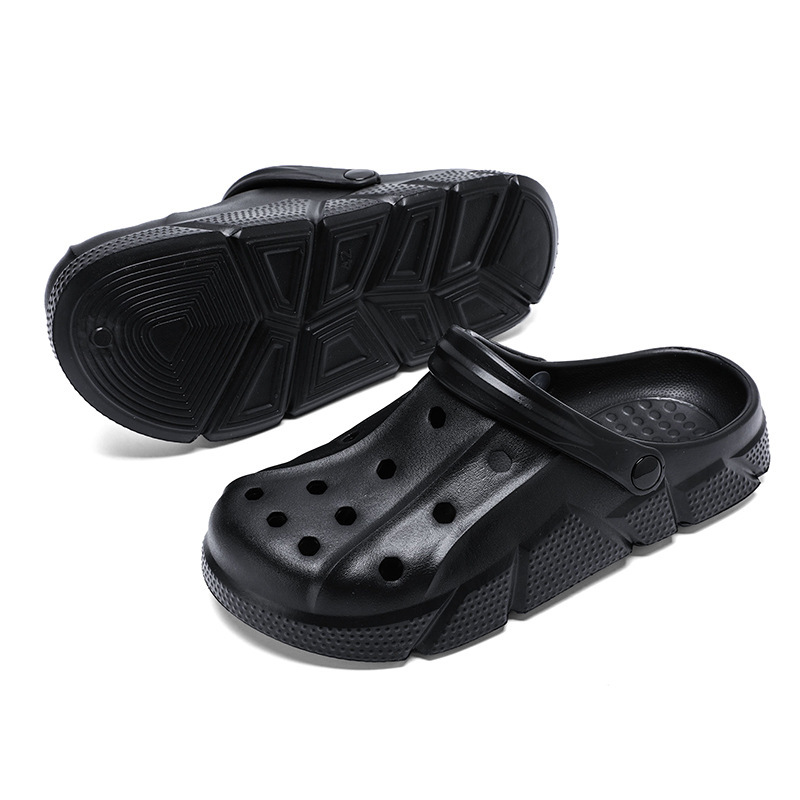 Zapatos para hombres de verano nueva pareja pisar mierda sensación zapatillas EVA para mujeres al aire libre ocio dos zapatos de playa