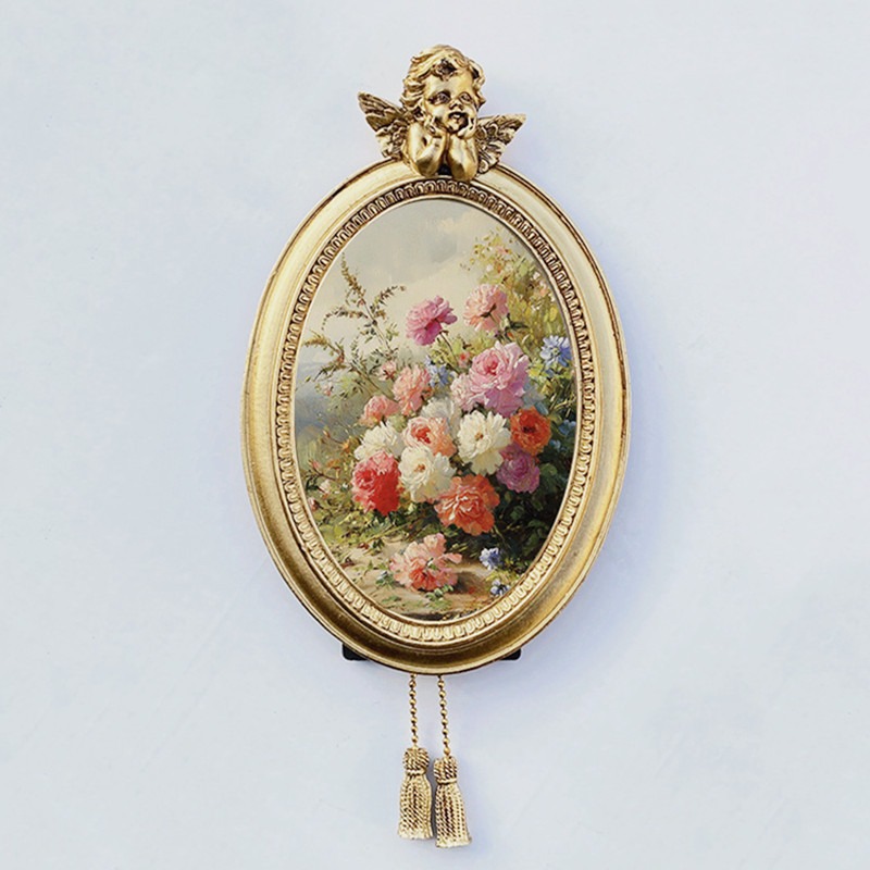 Creative Resin Angel Photo Frame Table American Simple Home Photo Studio European Photo Frame 6inch Wall Hanging Photo Frame