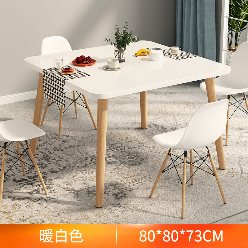 小圆桌家用餐桌北欧圆型桌子小户型吃饭阳台洽谈桌椅组合圆餐台|undefined