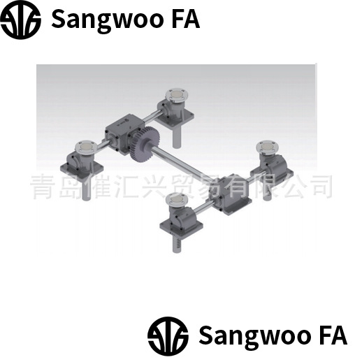 韩国SANGWOOFA齿条千斤顶Rack Jack升降平台升降器同步升降器等