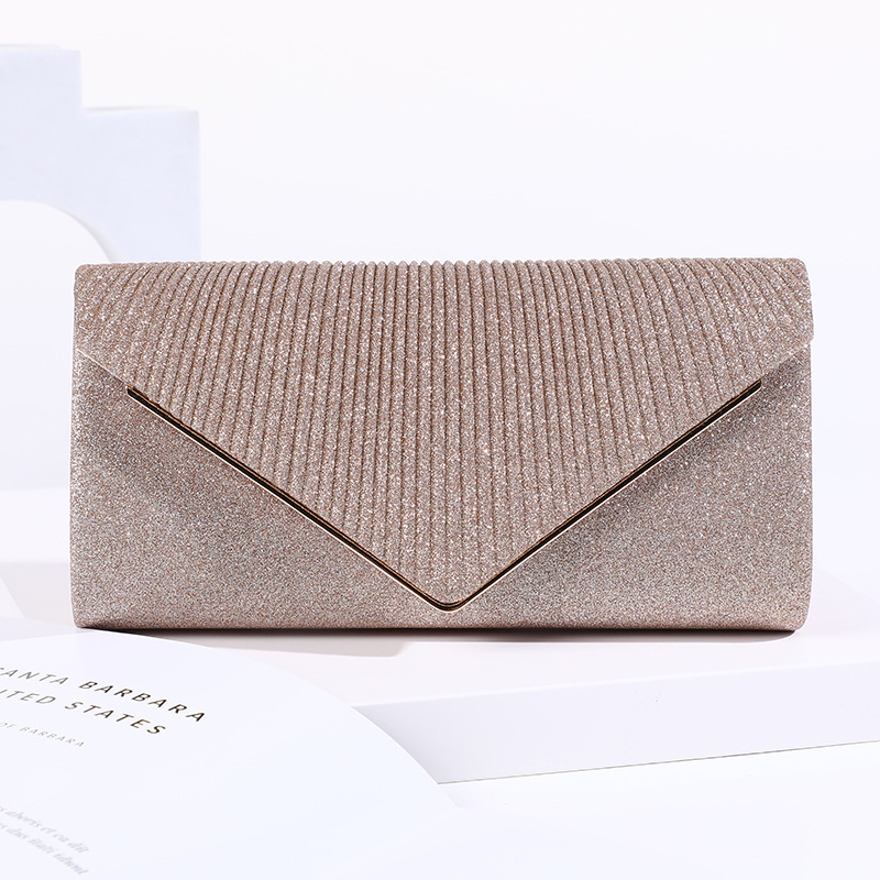 Polyester Solid Color Square Evening Bags display picture 5