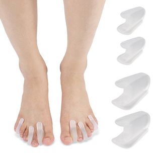 A-Shaped Silicone Overlapping Toe Separator to Correct Toes, Anti-Wear and Anti-Toe Overlapping Device, Toe Isolation Sheet