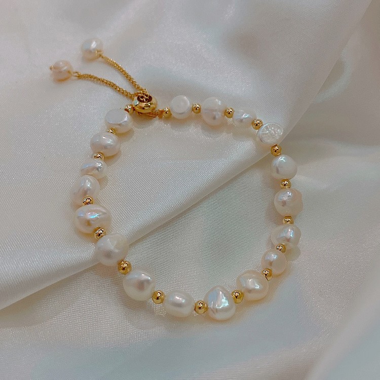 Pulsera de perlas de agua dulce