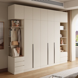 Aluminum Honeycomb Wardrobe Home Bedroom Ecological Board Modern Simple Customizable Small Apartment Storage Cabinet Wardrobe