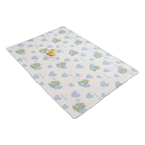 Baby Crawling Mat, Infants Suitable, Latex Breathable, Absorbent Sweat, Summer Ice Silk, Kindergarten Nap Mat, Children's Crawling Mat