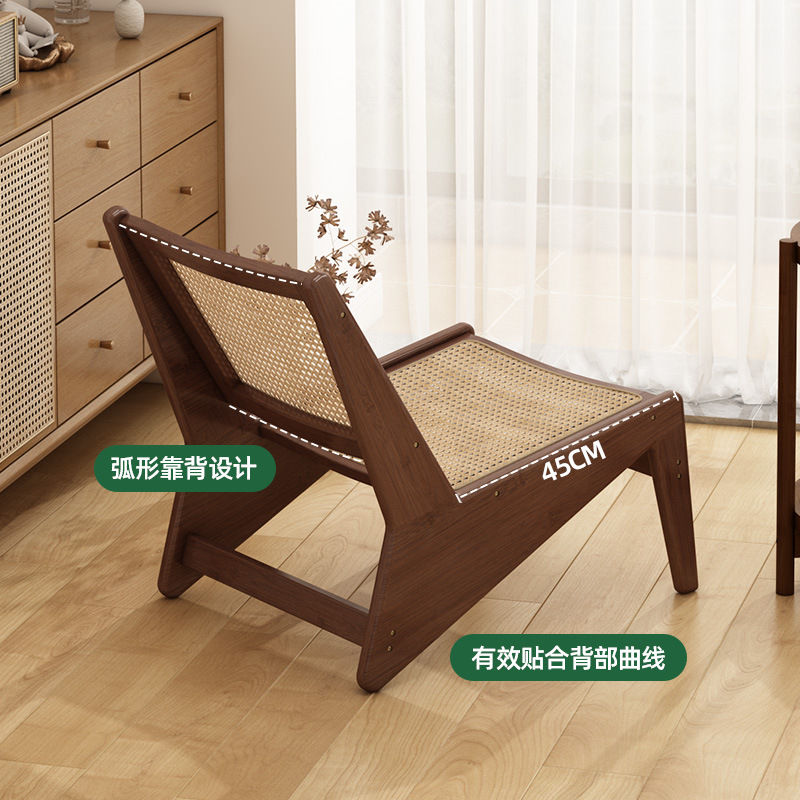 Sillón de sofá individual Wabifeng, silla de ratán, cama de familia, silla de casa perezosa, silla de ocio con balcón, silla de canguro