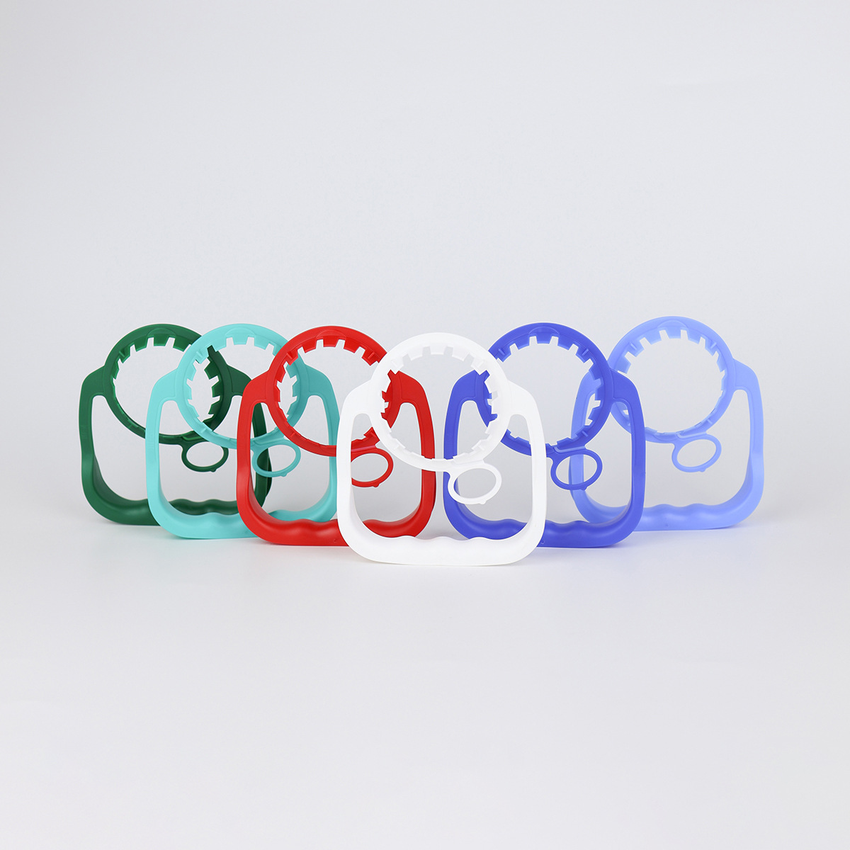 55 calibre PE botellas de plástico antideslizante de alta resistencia botellas de bebidas barril de aceite botellas de embalaje químico diario mango al por mayor