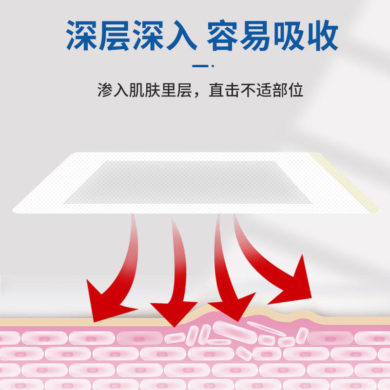 顔面麻痺後遺症のための本格的なフェイシャルパッチ、家庭用、口が歪んだり目が斜んだりする場合に、伝統的な民間療法、最低注文数1個|undefined