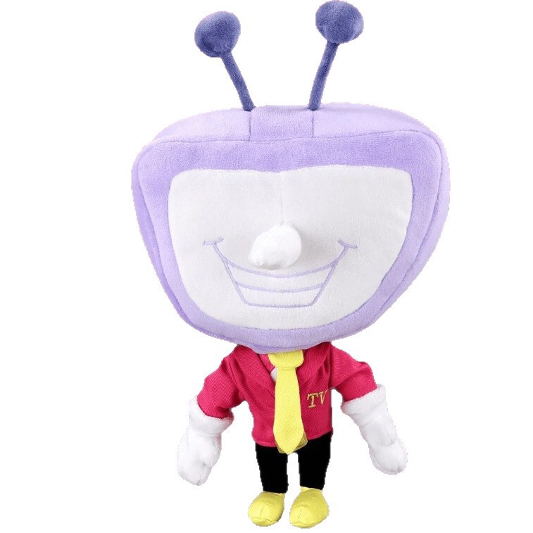 跨境新款DELTARUNE Tenna plush三角符文毛绒娃娃毛绒玩具|undefined