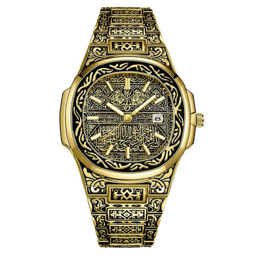 Cross-border steel belt, classic watch, personalized trendy business men's watch, men's watch, retro fashion wholesale