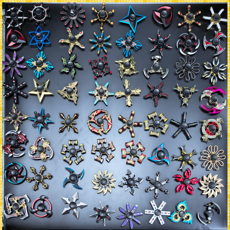 Naruto Pirates Sun Wukong Solon Bitter No Darts Which Metal Fingertip Top Decompression Toy Finger Toy