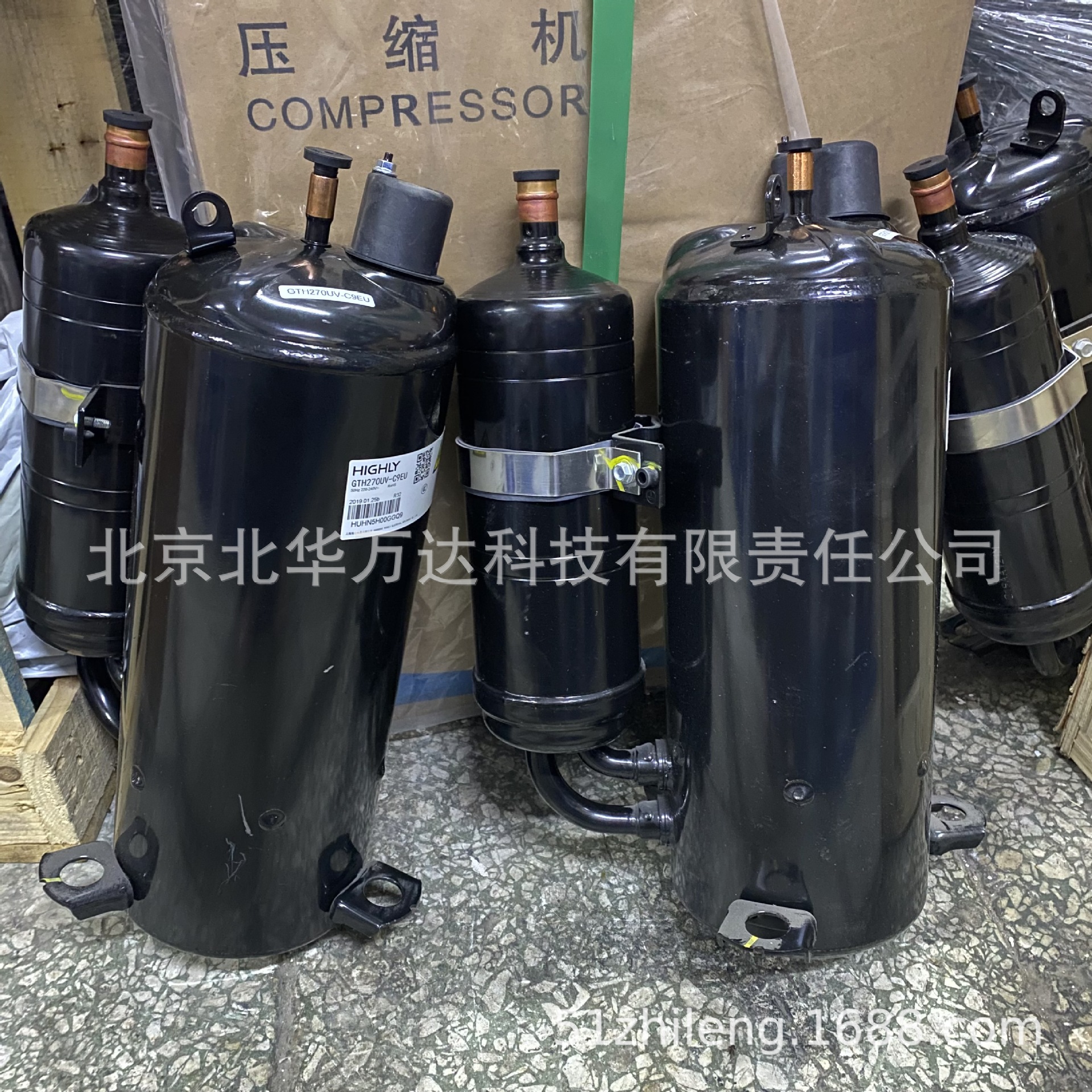 供应1P  1.5P  2P压缩机空调压缩机批发制冷压缩机