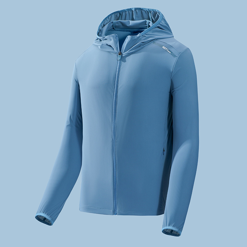 防曬衣男夏季超薄透氣冰絲薄款男士防曬服外套女款戶外輕薄皮膚衣