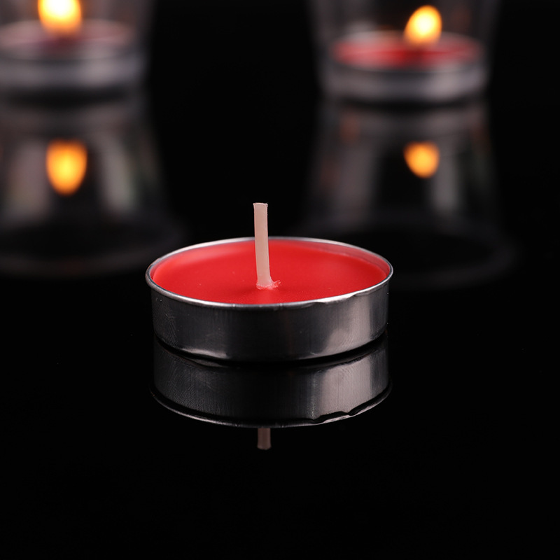 Candele tealight in alluminio candele decorative per la casa_voghion.com