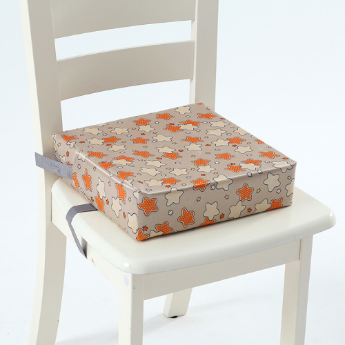 Children's booster dining chair thickened and raised cushion summer breathable primary school students eating and learning baby seat cushion
