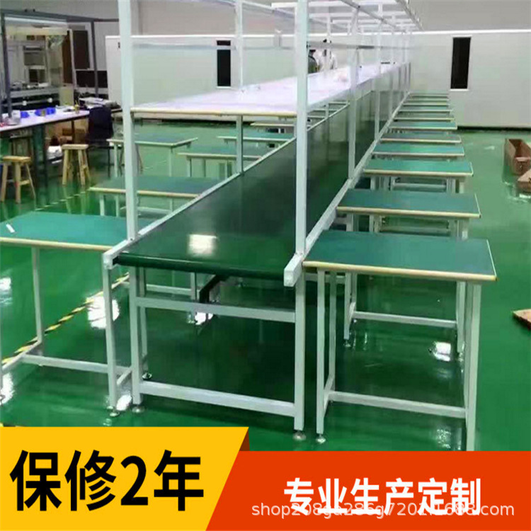 包装工作台流水线防静电操作台车间工作单双面工作台服装检验桌